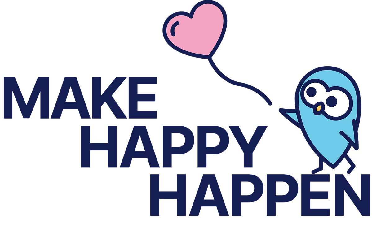 Owting Owl with a heart shaped balloon makes happy happen